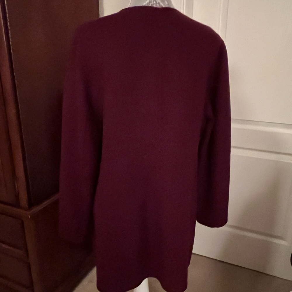 Talbots Reversible Brushed Wool Jacket/Topper - image 3